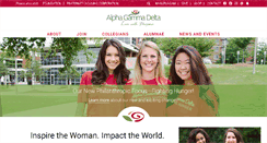 Desktop Screenshot of alphagammadelta.org