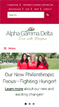 Mobile Screenshot of alphagammadelta.org